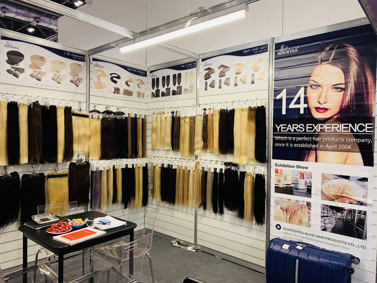 KS exhibition in London, United Kingdom, 2018 — exhibition stand
