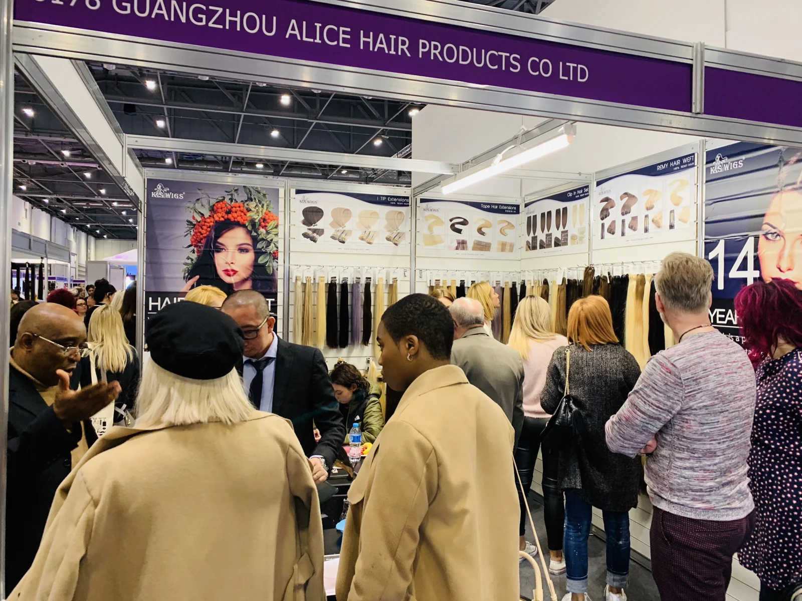 KS exhibition in London, United Kingdom, 2018 — product display and visitor area