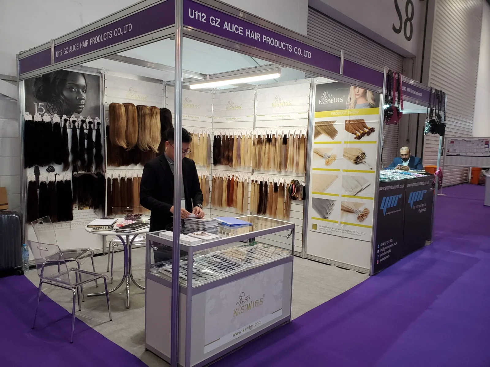 KS exhibition in London, United Kingdom, 2019 — exhibition stand