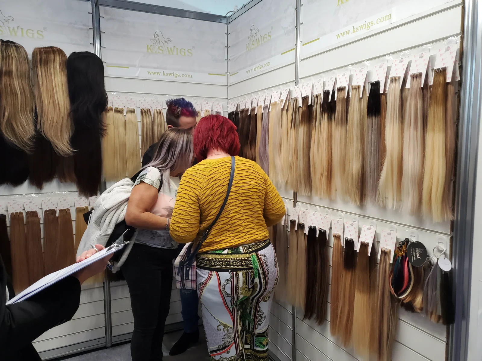 KS exhibition in London, United Kingdom, 2019 — product display and visitor area