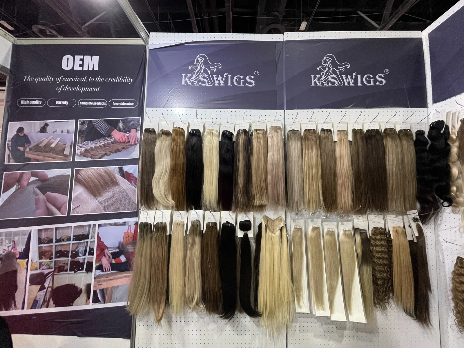 KS exhibition in Dubai, United Arab Emirates, 2022 — product display and visitor area