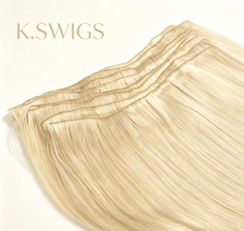 Hand-tied Weft Hair Extensions — product detail
