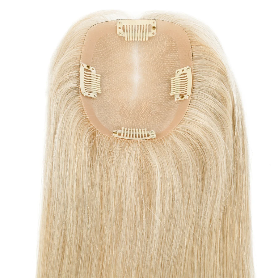 Clip-in Human Hair Topper — product detail